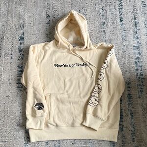 New York or Nowhere Knicks Cream Hoodie